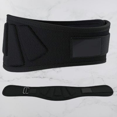 Ceinture pour la musculation - FitnessWaistBelts™ - Noir - Corps&forme