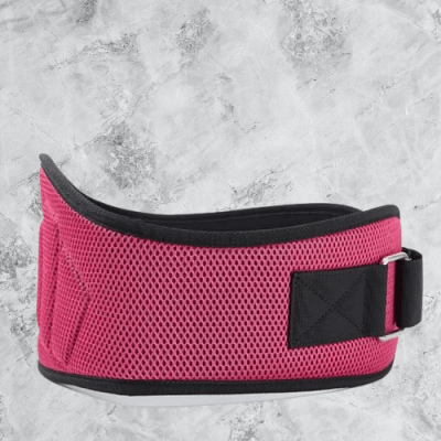 Ceinture pour la musculation - FitnessWaistBelts™ - Rose - Corps&forme