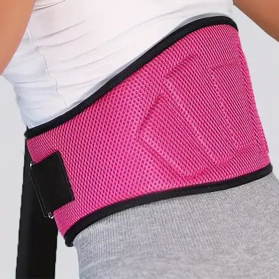 Ceinture pour la musculation - FitnessWaistBelts™ - Rose - Corps&forme