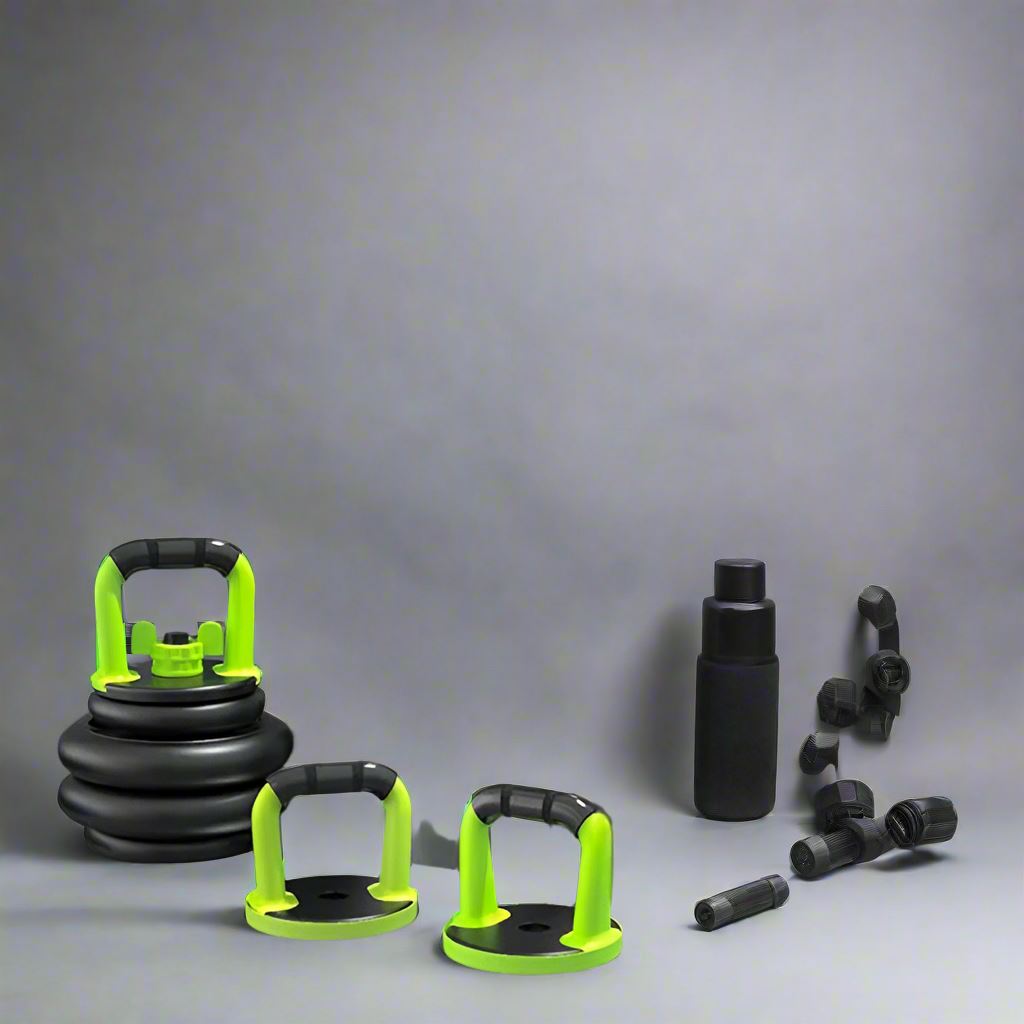 Haltères réglables - FitnessMax™ - Poignée - Corps&forme